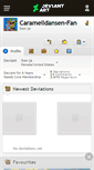 Mobile Screenshot of caramelldansen-fan.deviantart.com