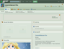 Tablet Screenshot of caramelldansen-fan.deviantart.com