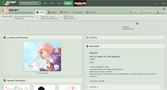 Desktop Screenshot of lola-art.deviantart.com