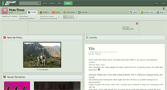 Desktop Screenshot of pinto-times.deviantart.com