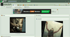 Desktop Screenshot of amaya-miyuki.deviantart.com