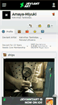 Mobile Screenshot of amaya-miyuki.deviantart.com