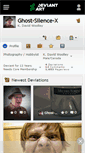 Mobile Screenshot of ghost-silence-x.deviantart.com