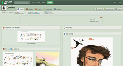 Desktop Screenshot of corniart.deviantart.com