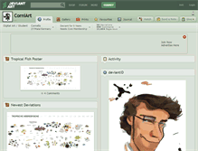 Tablet Screenshot of corniart.deviantart.com