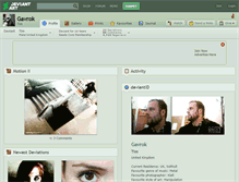 Tablet Screenshot of gavrok.deviantart.com