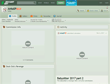 Tablet Screenshot of ankasp.deviantart.com