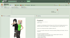 Desktop Screenshot of mokulule.deviantart.com