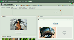 Desktop Screenshot of danceafterdark.deviantart.com