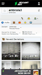 Mobile Screenshot of ambrosia3.deviantart.com