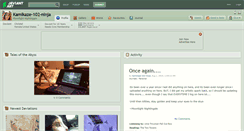Desktop Screenshot of kamikaze-102-ninja.deviantart.com
