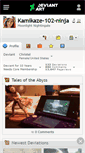 Mobile Screenshot of kamikaze-102-ninja.deviantart.com