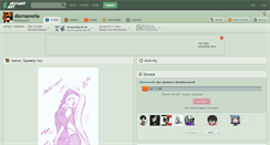 Desktop Screenshot of diornamelia.deviantart.com