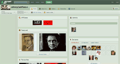 Desktop Screenshot of johnnycashfans.deviantart.com