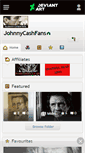 Mobile Screenshot of johnnycashfans.deviantart.com