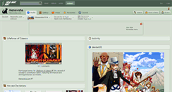 Desktop Screenshot of menewsha.deviantart.com