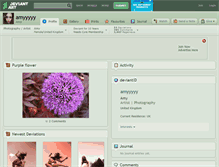 Tablet Screenshot of amyyyyy.deviantart.com