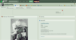 Desktop Screenshot of lovetoloveyou.deviantart.com