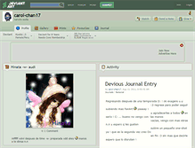 Tablet Screenshot of carol-chan17.deviantart.com
