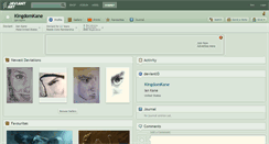 Desktop Screenshot of kingdomkane.deviantart.com