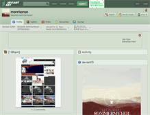 Tablet Screenshot of morrisonsn.deviantart.com