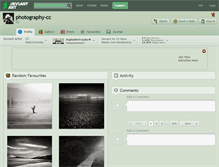 Tablet Screenshot of photography-cc.deviantart.com