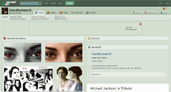 Desktop Screenshot of grandduchess18.deviantart.com