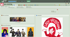 Desktop Screenshot of lady-voldything.deviantart.com