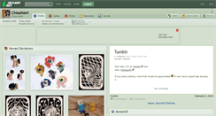 Desktop Screenshot of chloenart.deviantart.com