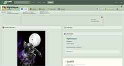 Desktop Screenshot of nightsvayne.deviantart.com