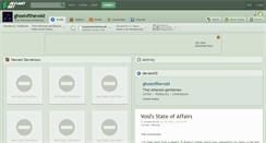 Desktop Screenshot of ghostofthevoid.deviantart.com