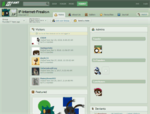 Tablet Screenshot of if-internet-freaks.deviantart.com