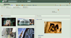 Desktop Screenshot of ajhamidou.deviantart.com
