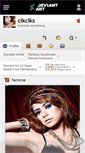 Mobile Screenshot of cikciks.deviantart.com