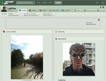 Tablet Screenshot of lakitna.deviantart.com