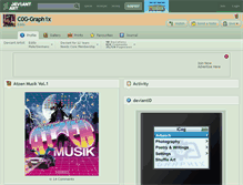 Tablet Screenshot of c0g-graph1x.deviantart.com