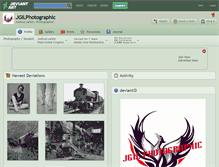 Tablet Screenshot of jgilphotographic.deviantart.com