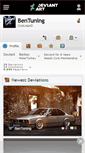 Mobile Screenshot of bentuning.deviantart.com