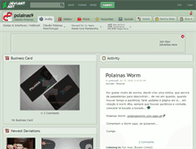 Tablet Screenshot of polainas9.deviantart.com