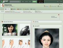 Tablet Screenshot of eileenirma.deviantart.com