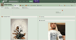 Desktop Screenshot of mister-bones.deviantart.com