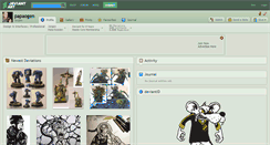 Desktop Screenshot of papaogen.deviantart.com