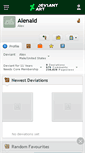 Mobile Screenshot of alenald.deviantart.com