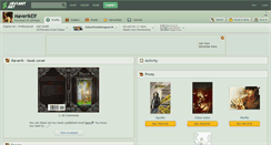 Desktop Screenshot of maverikelf.deviantart.com
