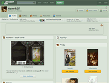 Tablet Screenshot of maverikelf.deviantart.com