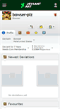 Mobile Screenshot of bowser-plz.deviantart.com