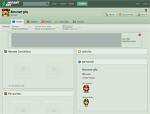 Tablet Screenshot of bowser-plz.deviantart.com
