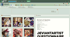 Desktop Screenshot of krishna76.deviantart.com