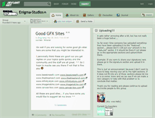 Tablet Screenshot of enigma-studios.deviantart.com