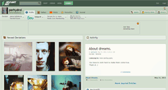 Desktop Screenshot of perhydrol.deviantart.com